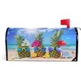 thumbnail image 1 of Funny Tropical Pineapples Sea Beach Magnetic Mailbox Cover MailWraps Garden Yard Home Decor for Outside Standard Size-18"x 20.8" 93, 1 of 5