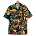 thumbnail image 1 of Funny Tropical Tiki Aloha Hawaiian Shirts for Men Summer Beach Tiki Button Down Mens Casual Hawaiian Shirts Short Sleeve, 1 of 7