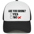 thumbnail image 1 of Funny Trucker Hat Gag Gifts Snapback Hat Drinking Joke Baseball Cap for Men Women, 1 of 6