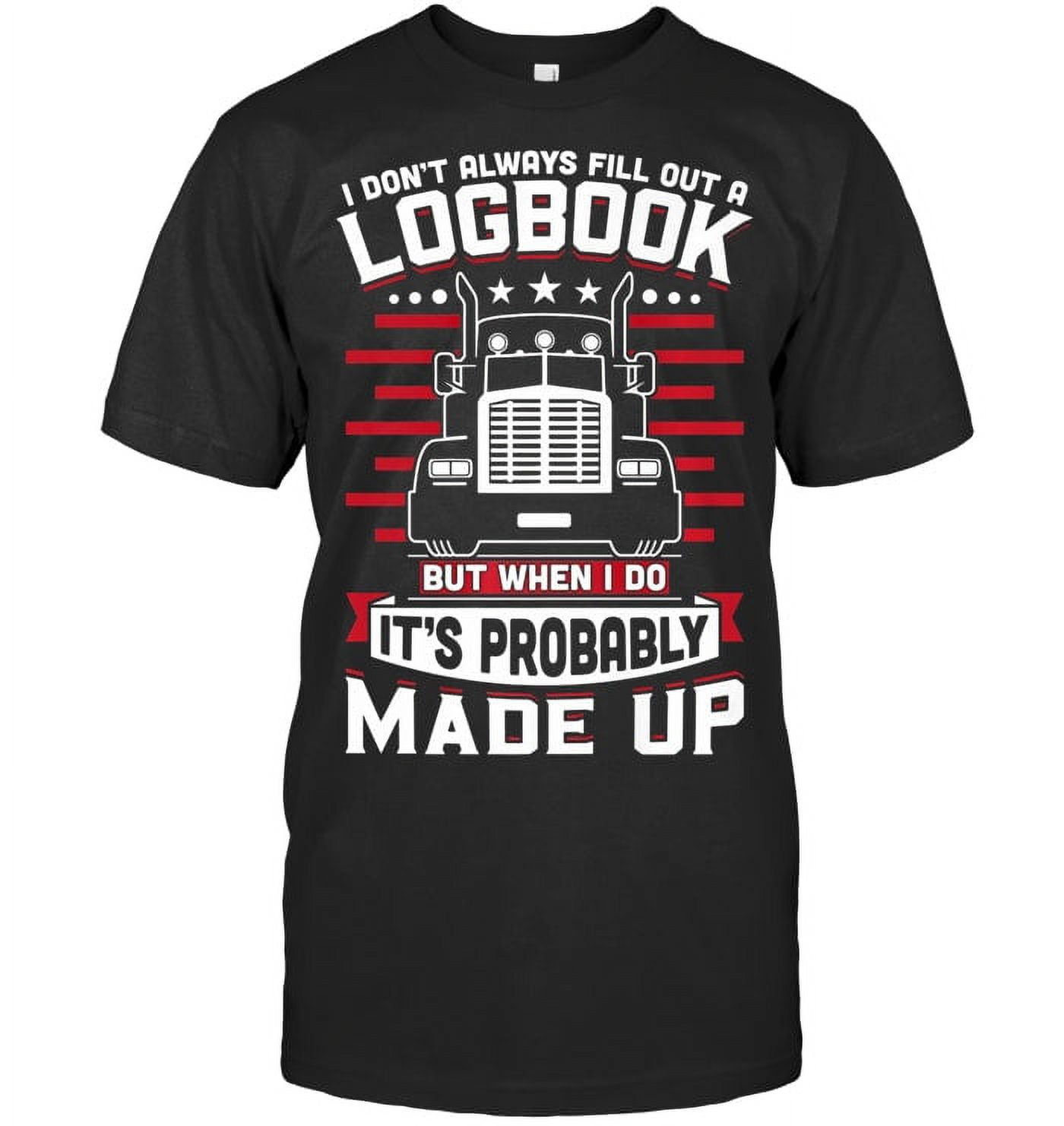 Funny Trucker Logbook Truck Driving Gift Tractor Trailer Premium