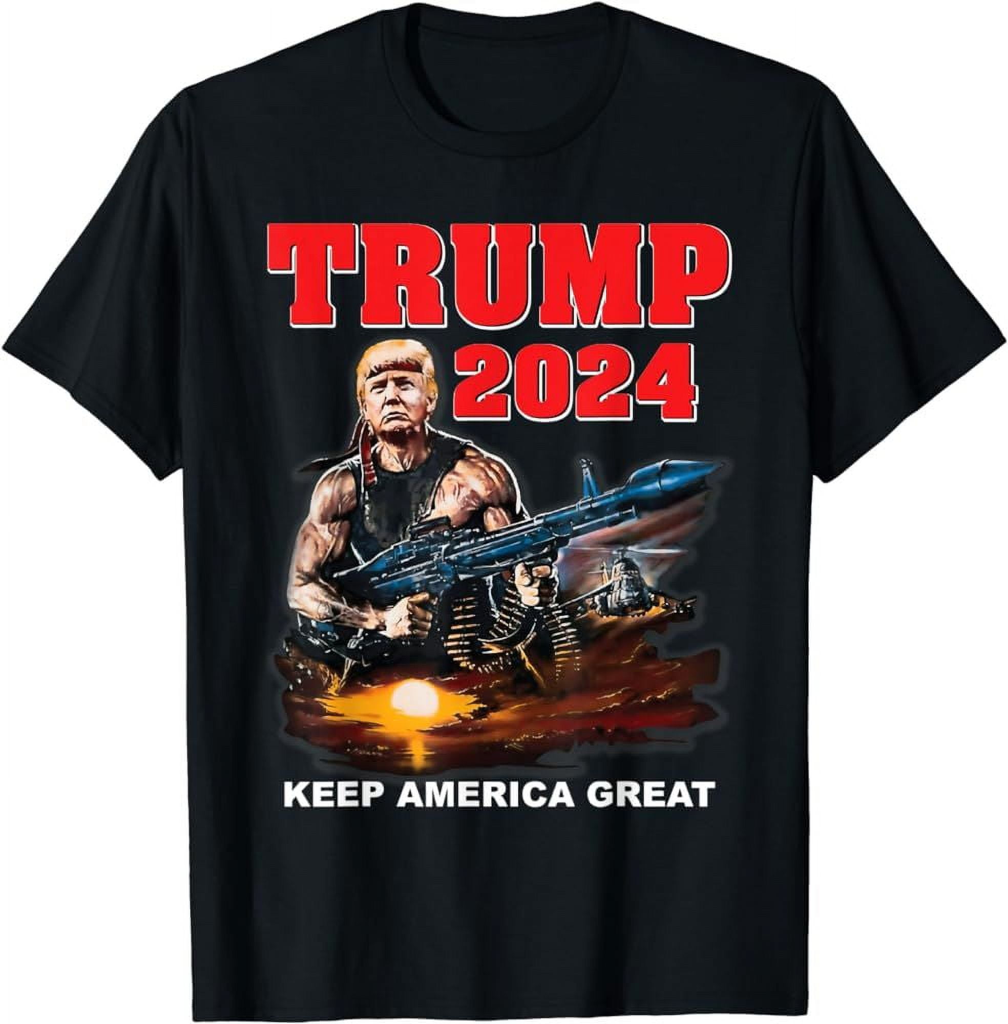 Funny Trump 2024 Warrior Election Take America Back Tshirt