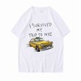 thumbnail image 1 of Funny Tshirt Women I Survived My Trip To NYC Print Tops Casual Streetwear Fashion T Shirt Tom Holland Same Style Tees, 1 of 4