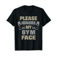thumbnail image 1 of Funny Tshirts About Working Out Gym Retro Vegan Fitness Gift T-Shirt, 1 of 5