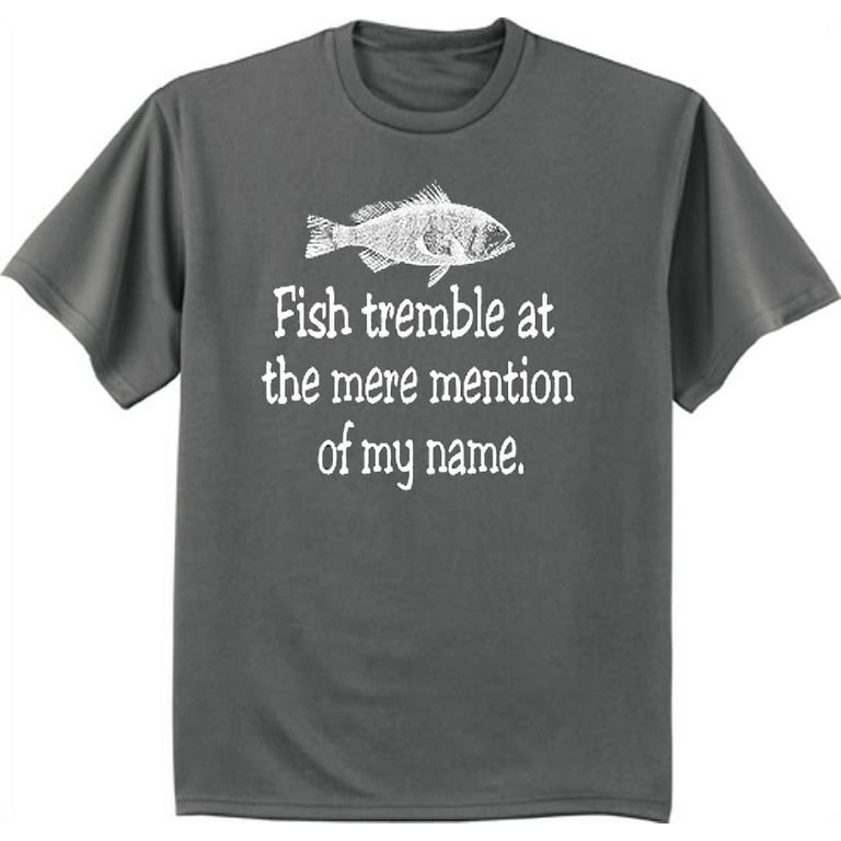 Funny Tshirts Men Graphic Tee Fishing Gifts Accessories 