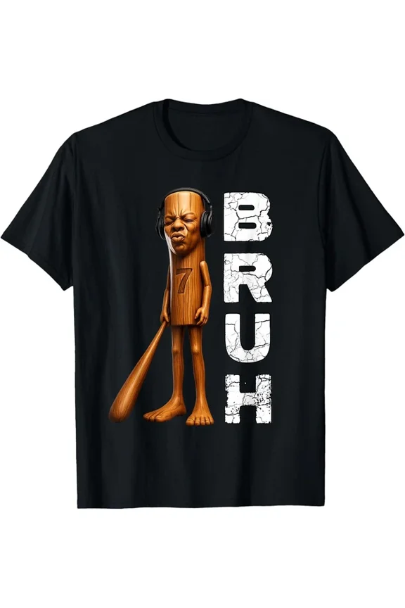 Funny Tung Tung Tung Speed Face Tuff Brainrot T-Shirt