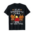 thumbnail image 1 of Funny Turkey Thanksgiving T-Shirt for Men Women Cotton Summer Top Tee, 1 of 3