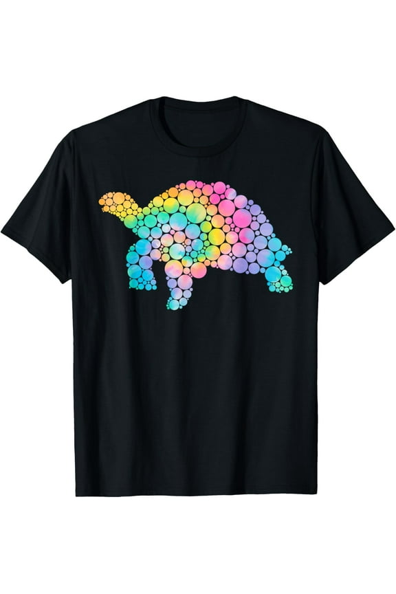 Funny Turtle Lovers Polka Dot Happy Dot Day Girls Boys Kids T-Shirt