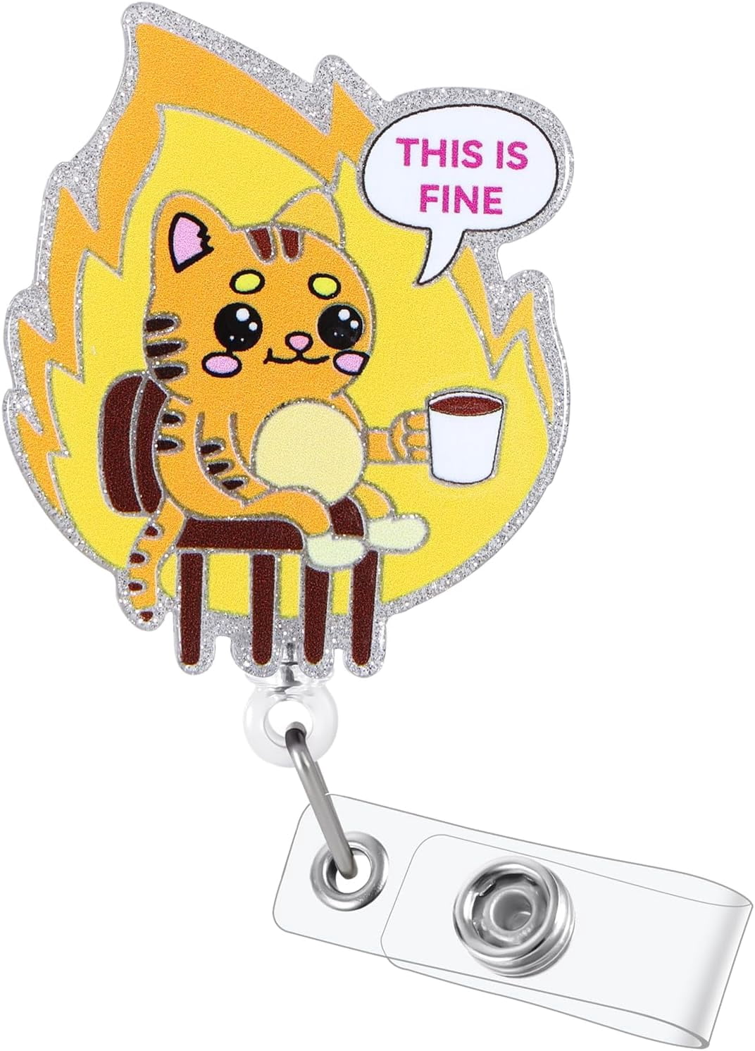 Funny Turtle Badge Reel Retractable ID Holder - Cute Nurse Badge Reel For Medical Workers, Pediatric, RN LPN CNA - View #6