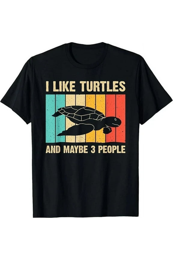 Funny Turtle Sea Turtle Lover Men Women Boys Girls T-Shirt Unisex S-5XL Hot Trending Shirt, Vintage Birthday Gift