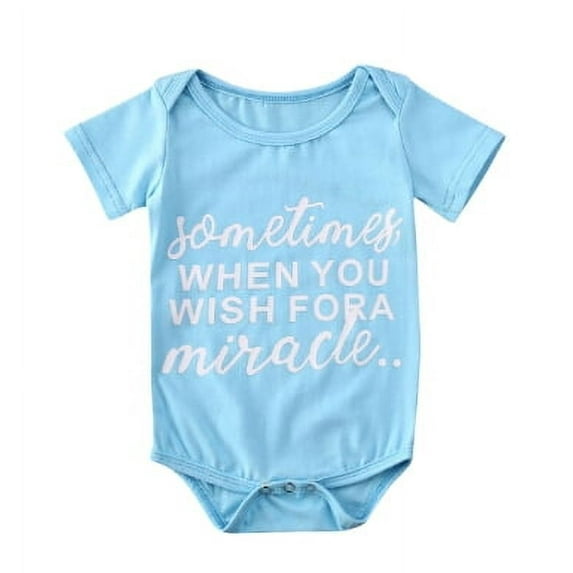 Funny Twins Baby Bodysuits Matching Outfit Boys Girls Rompers When You Wish You Get Two Print Cotton Short Sleeve Rompers Baby Boys Girl one-piece Twins Clothes