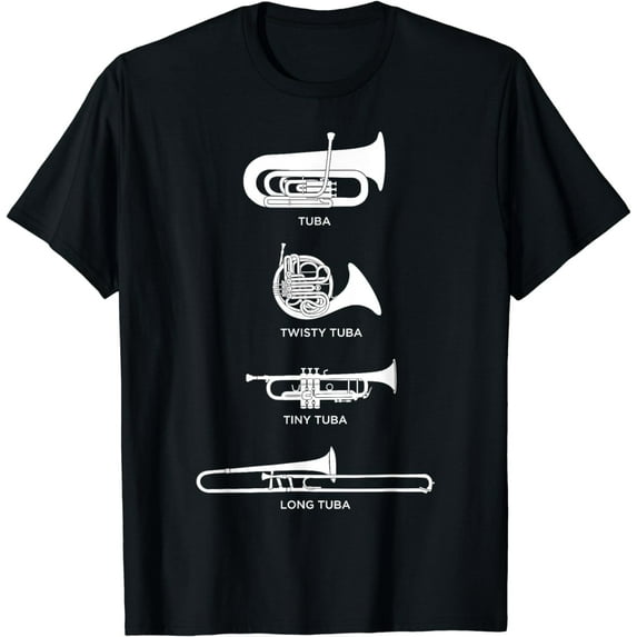 Funny Types Of Tuba T-Shirt