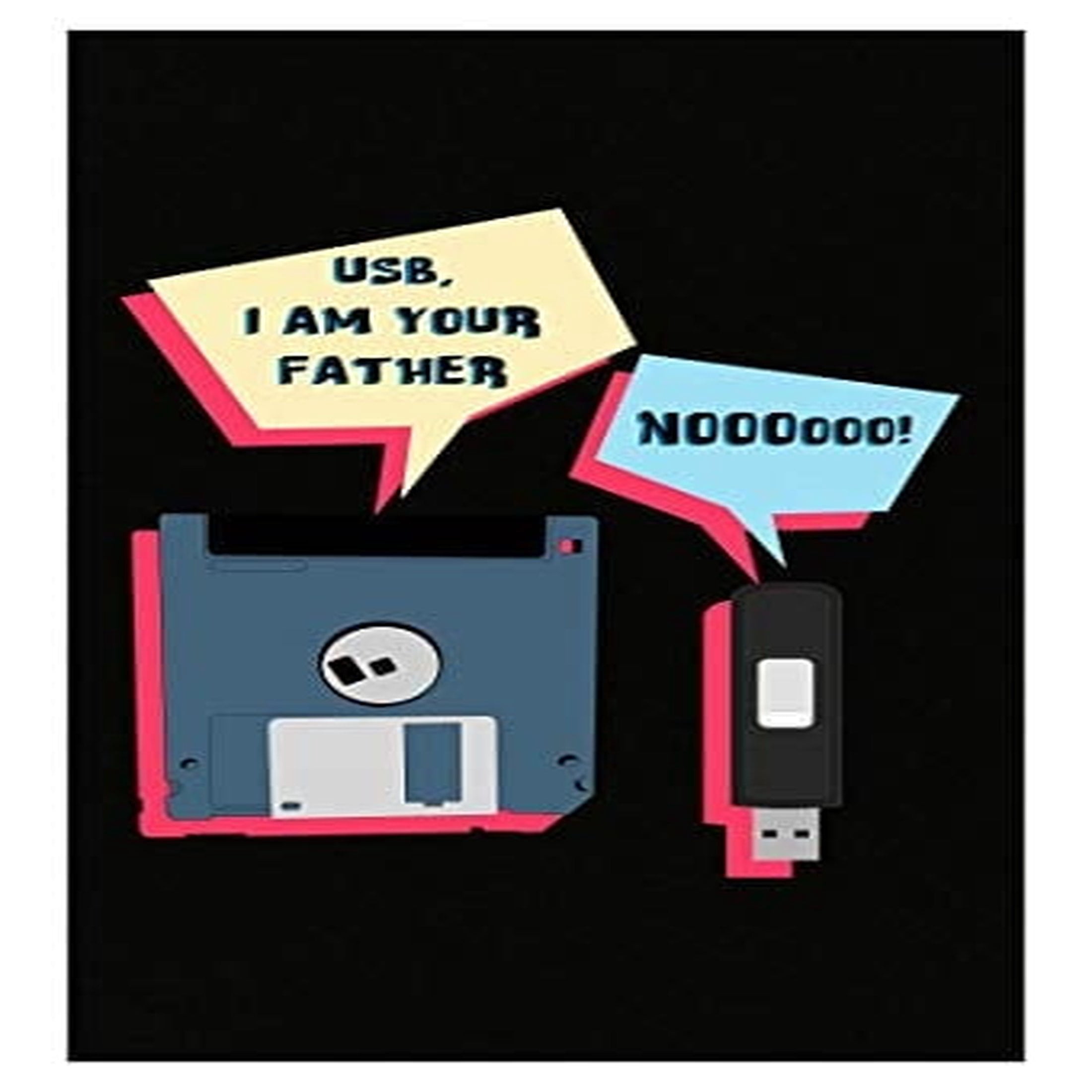 Funny USB Poster - 13x19 - Wall Art for Home or Office Gift - Walmart.com