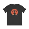 thumbnail image 1 of Funny Ufo Cat Shirt, Cat Owner Gift, Flying Saucer unisex Shirt, 1 of 7