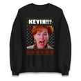 thumbnail image 1 of Funny Ugly Christmas Sweatshirt Kate McCallister Kevin!!! Scream, Funny Xmas Movie Shirt, Classic 90s Christmas Shirt,Black Color,Size XL, 1 of 5
