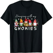TKW Funny Ugly Christmas With My Gnomies Garden Gnomes Lover Men T-Shirt