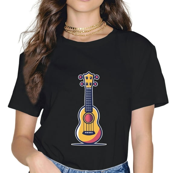 Funny Ukulele Gift Cute Ukulele Players T-Shirt