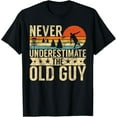 thumbnail image 1 of Funny Ultimate Frisbee The Old Guy Disc Golf Mens T-Shirt, 1 of 4