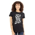 thumbnail image 1 of Funny Unable To Quit Too Legit Womens Fitted Plus Size Graphic Tee Brisco Brands 2X, 1 of 5