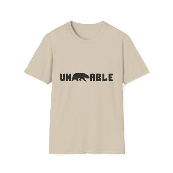Funny Unbearable Personality Bear Lover Pun Men Women Unisex Softstyle T-Shirt