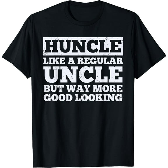 Funny Uncle Design For Men Best Uncle Male Relative Lovers T-Shirt