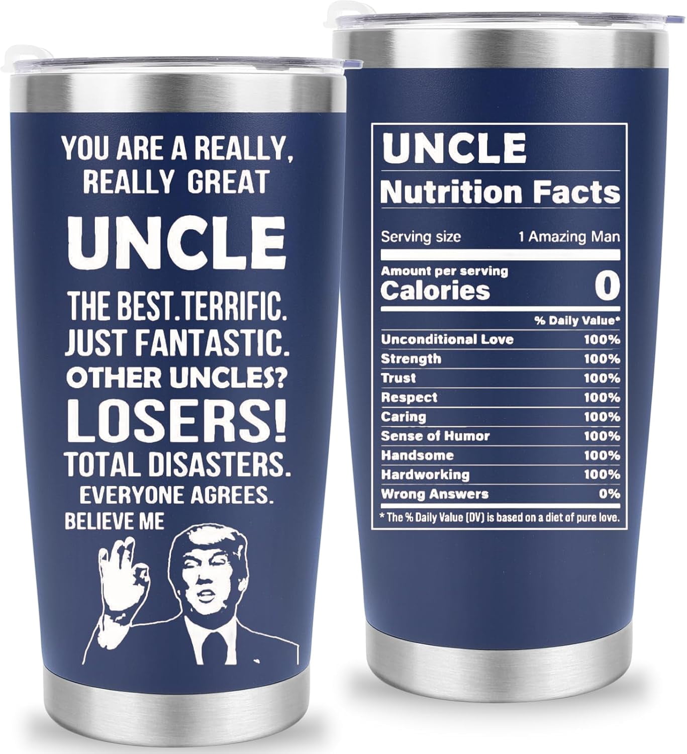 Uncle Presents Funny Uncle Gifts,Gifts For Uncle From Niece Nephew, Fathers Day Gift ...