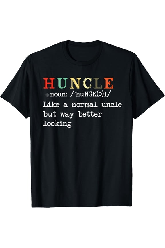 Funny Uncle Hunkle Definition Mens Boys Girls T-Shirt