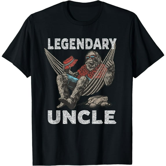 Funny Uncle Legendary Saying Relaxing Creature T-Shirt Perfect Gift