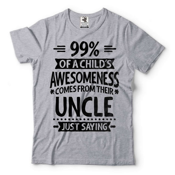 Funny Uncle Shirt Uncle Gifts Uncle Birthday Tee Gift For Uncle Shirt For Uncle Fathers Day Shirt (Medium Grey)