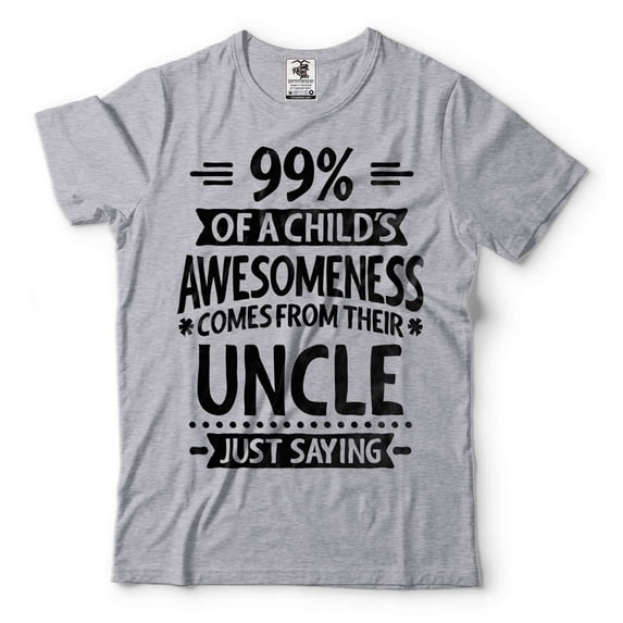 Funny Uncle Shirt Uncle Gifts Uncle Birthday Tee Gift For Uncle Shirt For Uncle Fathers Day Shirt (Small Grey)