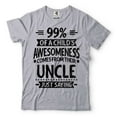 thumbnail image 1 of Funny Uncle Shirt Uncle Gifts Uncle Birthday Tee Gift For Uncle Shirt For Uncle Fathers Day Shirt (XX-Large Grey), 1 of 6