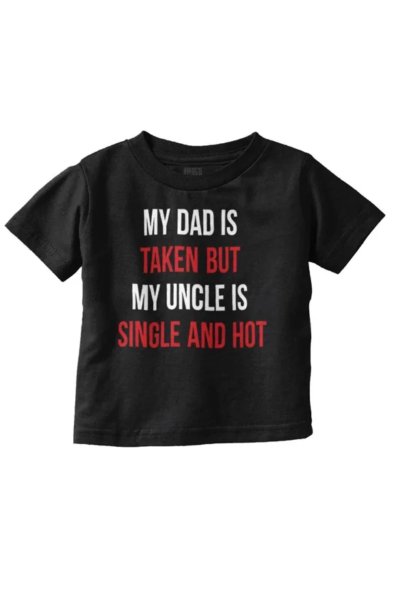 Funny Uncle Shower Gift For Nephew Niece Baby Humor Design Unisex T-Shirt, up to Size 5XL