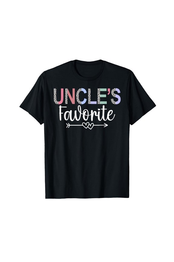 Funny Uncle's Favorite T-Shirt for Family Gatherings and Special Occasions