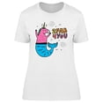 thumbnail image 1 of Funny Unicorn Art 2 Fab 4 You T-Shirt Women -Image by Shutterstock, Female x-Large, 1 of 2