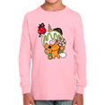 thumbnail image 1 of Funny Unicorn Donut Ii Long Sleeve Toddler -Image by Shutterstock,  5 Toddler, 1 of 4
