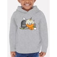 thumbnail image 1 of Funny Unicorn Donut Iv Hoodie Toddler -Image by Shutterstock,  5 Toddler, 1 of 4