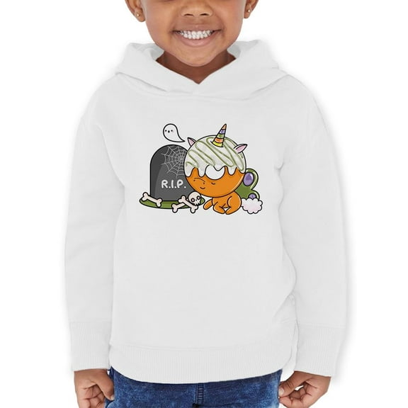 Funny Unicorn Donut Iv Hoodie Toddler -Image by Shutterstock,  5 Toddler