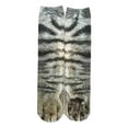 thumbnail image 1 of Funny Unisex Adult Elastic Sock Animal Paw Feet 3D Foot Crew Socks, 1 of 9