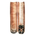 thumbnail image 1 of Funny Unisex Adult Kids Elastic Sock Animal Paw Feet Socks Foot 3D Print D1N6, 1 of 8