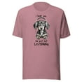 thumbnail image 1 of Funny Unisex Dachshund Shirt "I hear you I'm just not listening" (Heather Orchid, L), 1 of 1