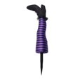 thumbnail image 1 of Funny Upside Down Wicked Witch Legs Yard Stake Halloween Decoration Outdoor Indoor Spooky Props for Home Porch Garden Party Haunted House Displays Halloween Witch Legs Decor Accessories, 1 of 7
