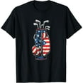 thumbnail image 1 of Funny Usa Flag Golf Tee 4Th Of July Patriotic Golfer Golf T-Shirt Unisex S-5XL Hot Trending Shirt, Vintage Birthday Gift, 1 of 3