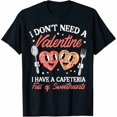 thumbnail image 1 of Funny Valentine Sweethearts Cafeteria Staff Graphic Unisex T-Shirt, 1 of 6