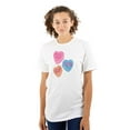 thumbnail image 1 of Funny Valentine's Conversation Hearts Women's Graphic T Shirt Tees Brisco Brands X, 1 of 5