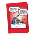 thumbnail image 1 of Funny Valentine's Day Greeting Card with 5 x 7 Inch Envelope (1 Card) Clockworks - Frankenstein Dining with Woman, 1 of 6
