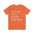 thumbnail image 1 of Funny Valentine's Tee | Things That I Love: Tacos, You, Naps & Coffee, 1 of 10