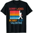 thumbnail image 1 of Funny Valentines Day Gift Bigfoot for Kids From Mom Vintage Funny Creative Graphic T-Shirt, 1 of 3