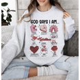 thumbnail image 1 of Funny Valentines Sweatshirt, Valentines Sweatshirt, Love Sweatshirt, Cute Valentines sublimation Sweatshirt, Trendy Valentines Sweatshirt, Love Sublimation Sweatshirt, 1 of 3