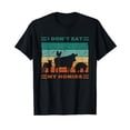thumbnail image 1 of Funny Vegan I Don't Eat My Homies Vegetarian Vegan Vintage T-Shirt, 1 of 5