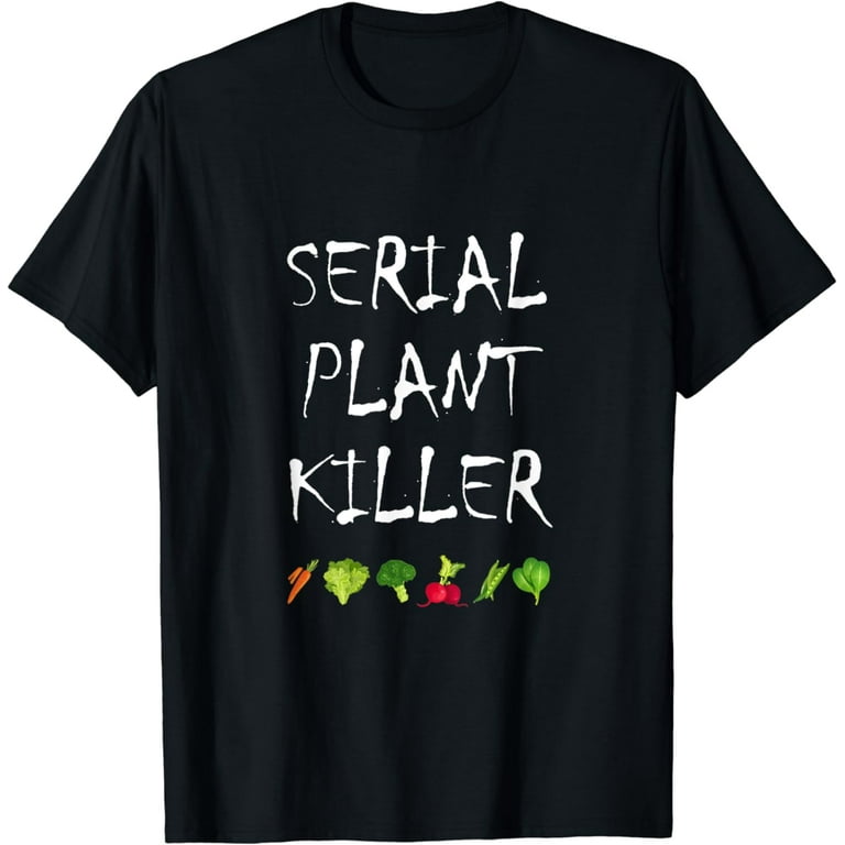 Vegan Plant Killer Funny T-Shirt Men's / Women Vegetarian Vegan Plant Killer Funny T-Shirt Men's / Women Vegetarian