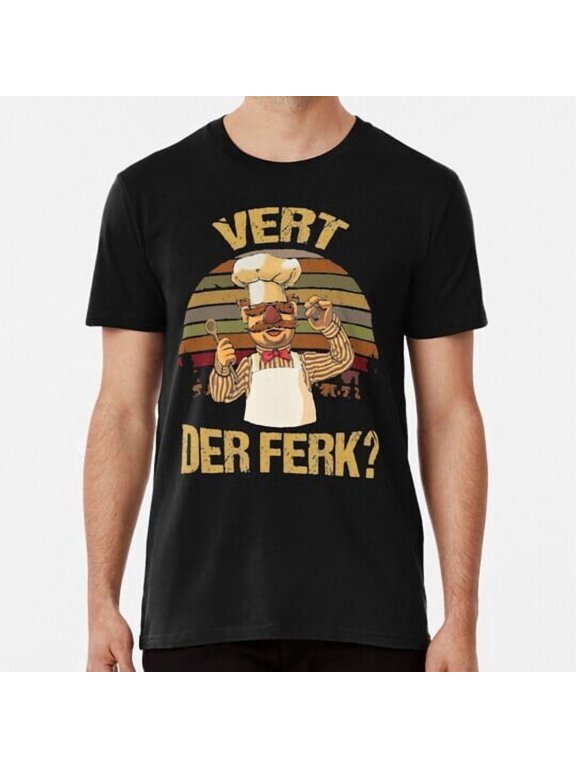Funny Vert Der Ferk? Muppet Show S to 5XL Made in the USA T-Shirt